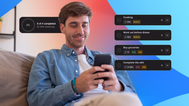 I built the perfect to-do app with Gemini; I just talk about my day, and it sorts the rest